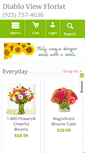 Mobile Screenshot of diabloviewflorist.net